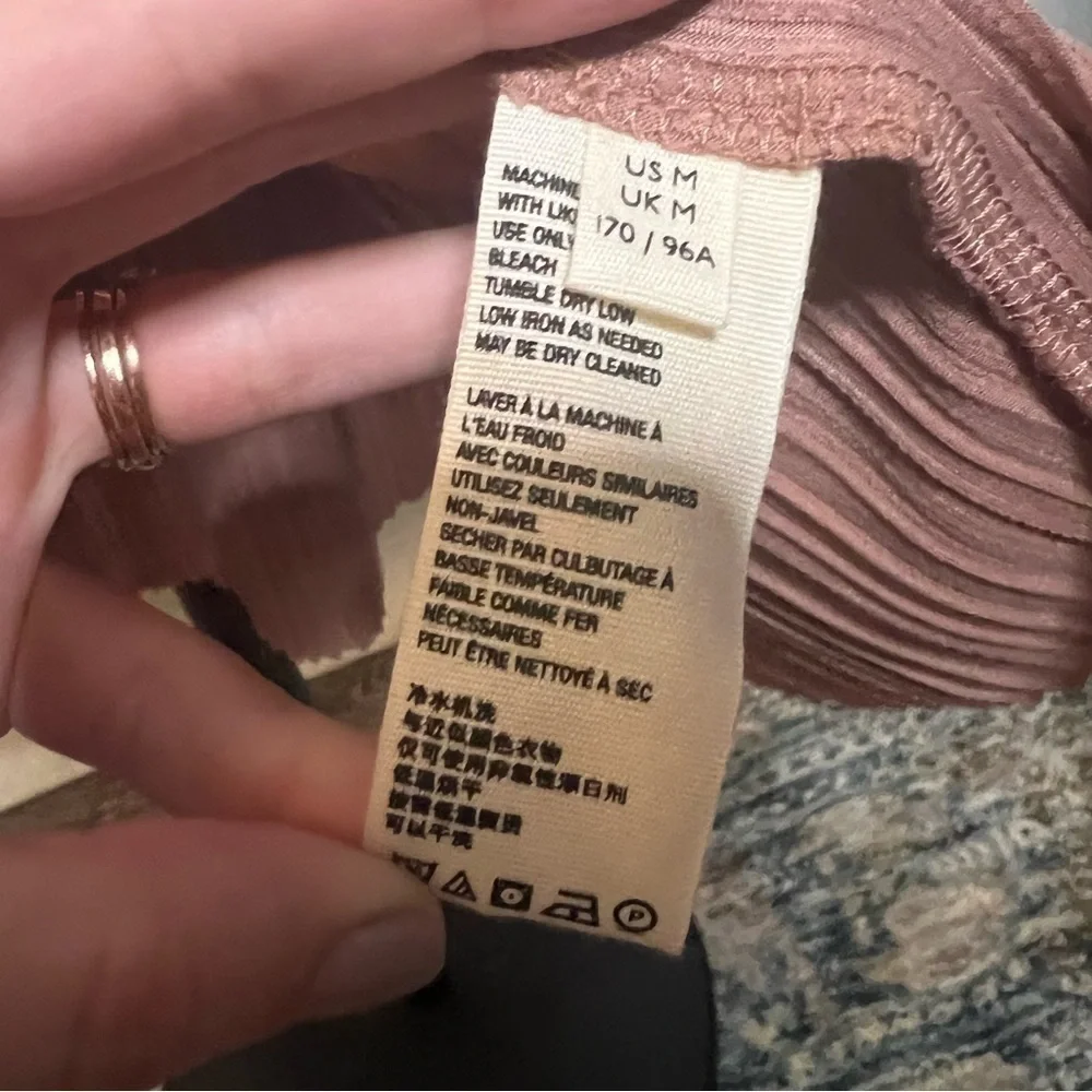 Free People Can’t Help It Clay Pink Mini Dress Medium - Picture 12 of 15